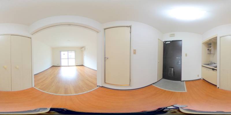 パノラマ画像玄関