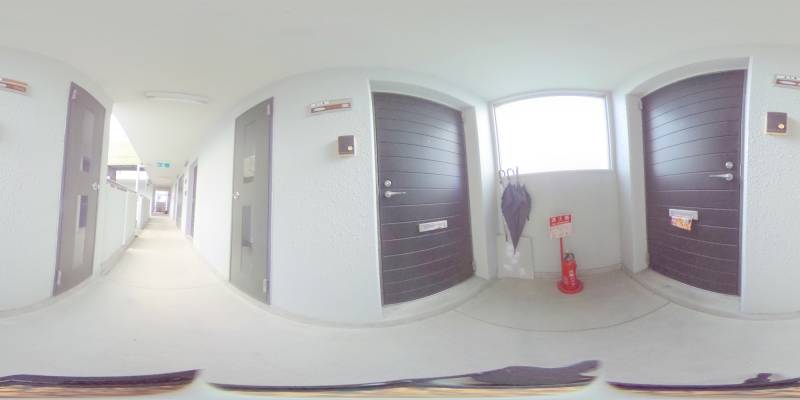 パノラマ画像玄関