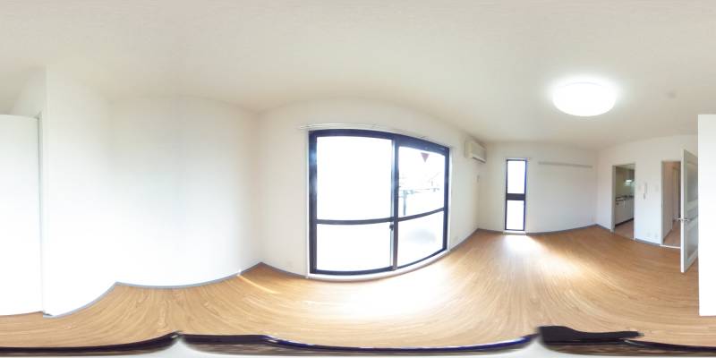 パノラマ画像洋室