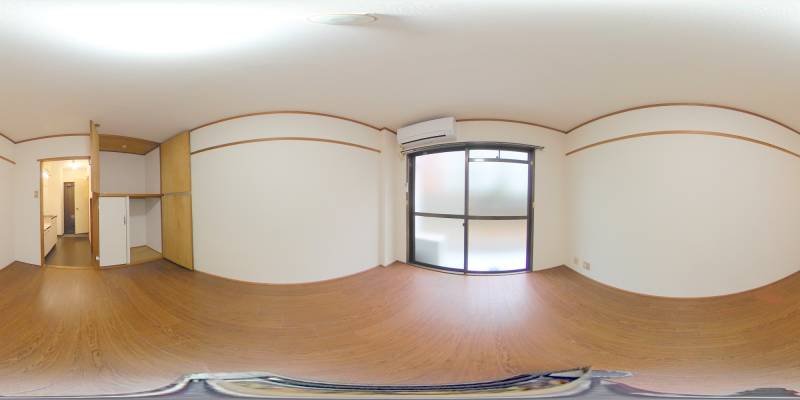 パノラマ画像洋室