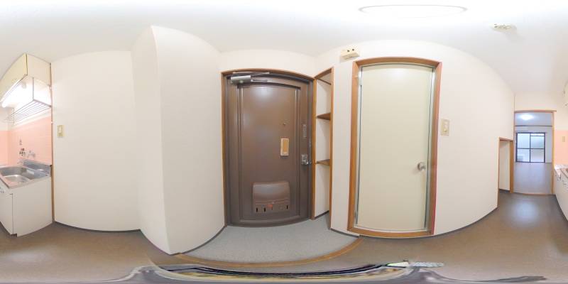 パノラマ画像玄関