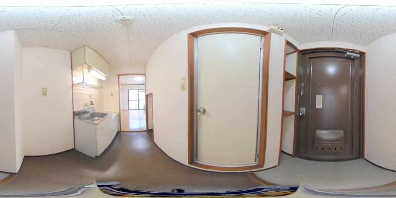 パノラマ画像玄関