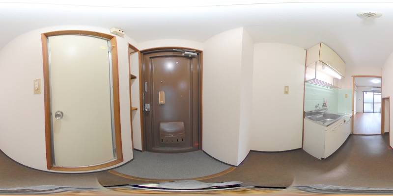 パノラマ画像玄関