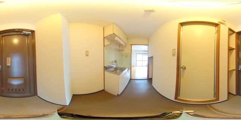 パノラマ画像玄関