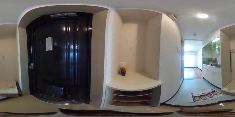 パノラマ画像玄関