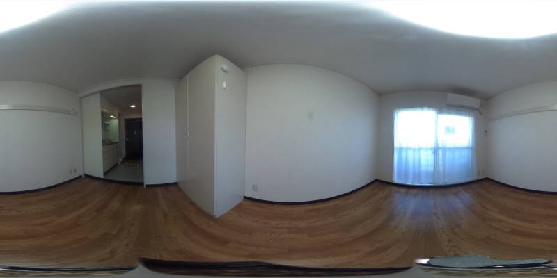 パノラマ画像洋室