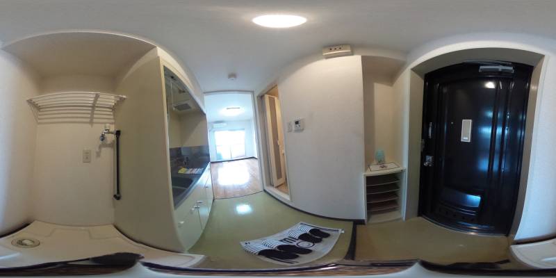 パノラマ画像玄関