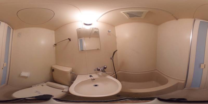 パノラマ画像バスルーム