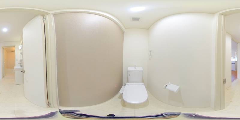 パノラマ画像トイレ