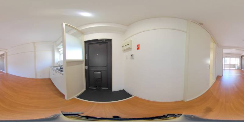 パノラマ画像玄関