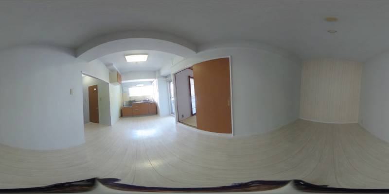 パノラマ画像洋室