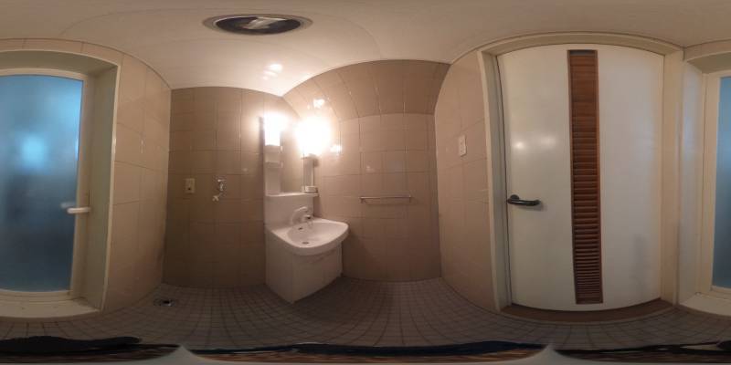 パノラマ画像洗面所