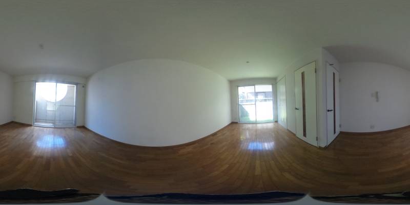 パノラマ画像洋室