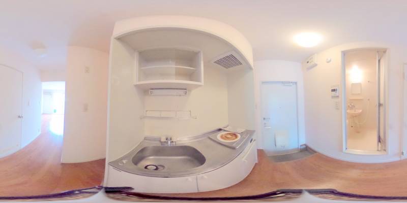 パノラマ画像キッチン