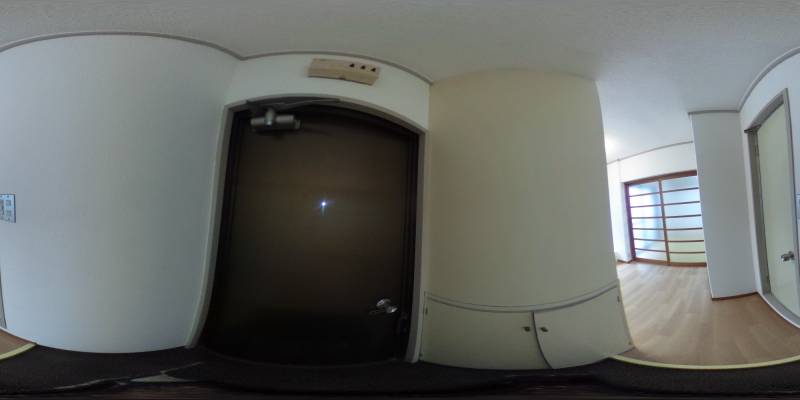 パノラマ画像玄関