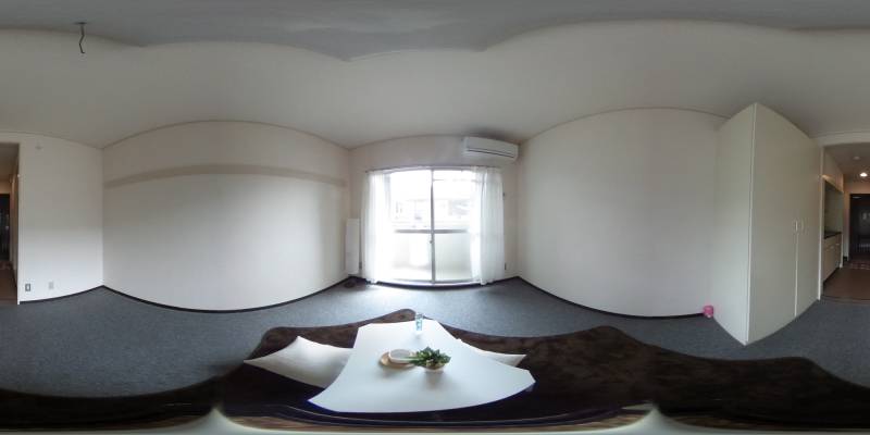 パノラマ画像洋室