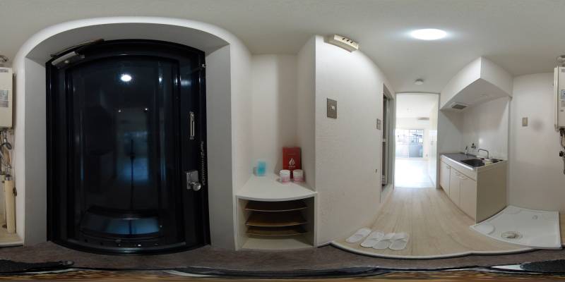 パノラマ画像玄関