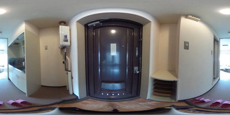 パノラマ画像玄関