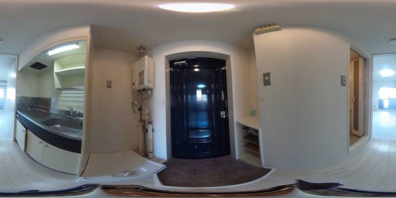 パノラマ画像玄関