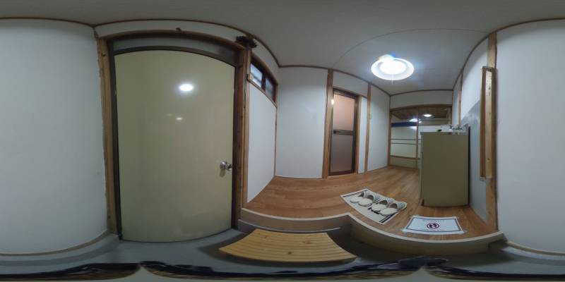 パノラマ画像玄関