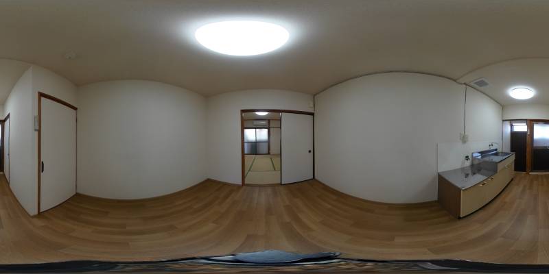 パノラマ画像リビング