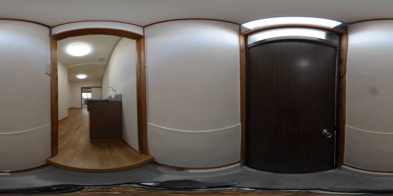 パノラマ画像玄関