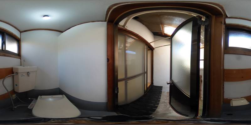 パノラマ画像トイレ