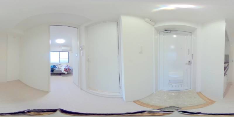 パノラマ画像玄関