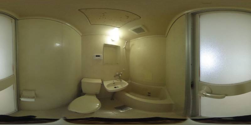 パノラマ画像バスルーム