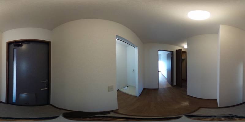 パノラマ画像玄関