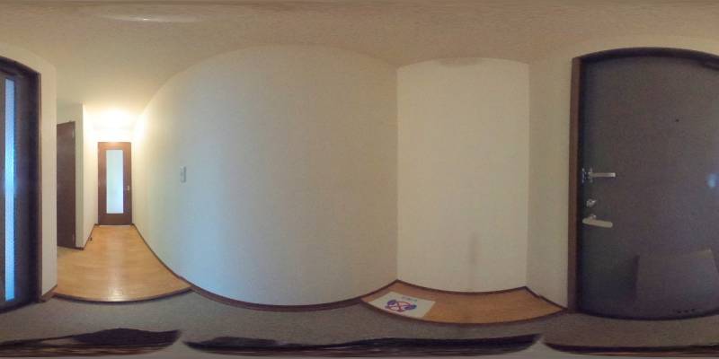 パノラマ画像玄関