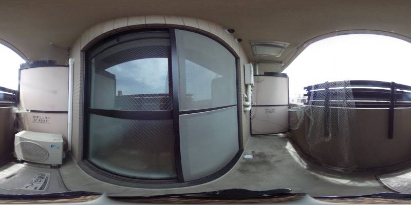 パノラマ画像バスルーム