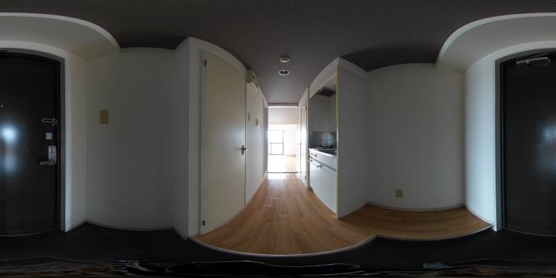 パノラマ画像玄関