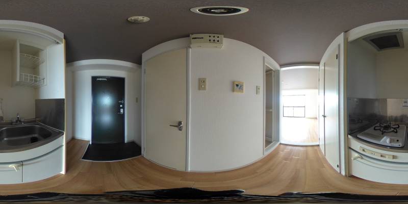 パノラマ画像キッチン