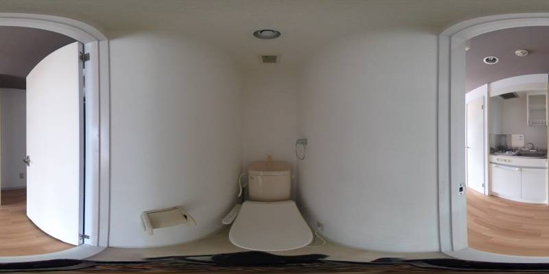 パノラマ画像トイレ