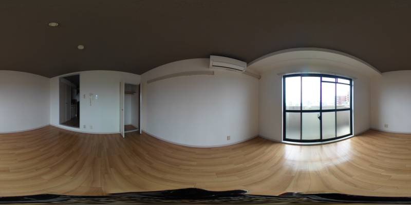 パノラマ画像洋室