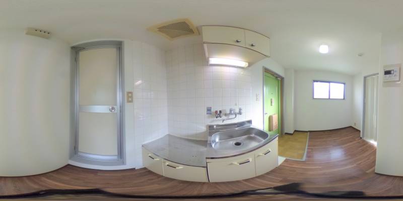 パノラマ画像キッチン