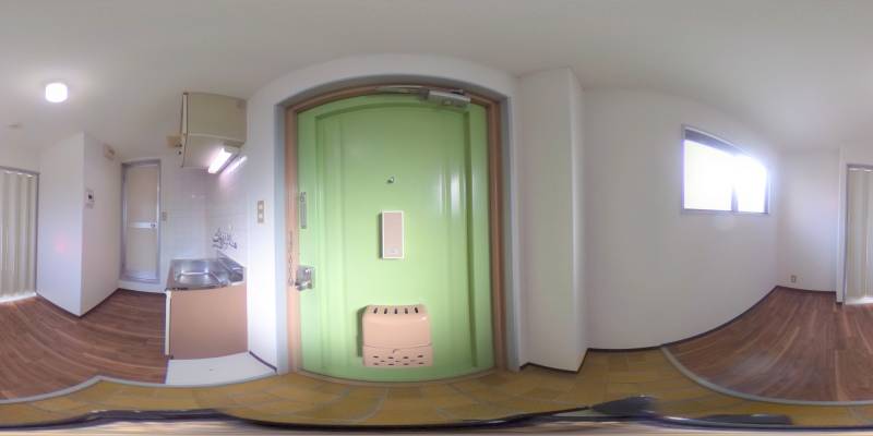 パノラマ画像玄関