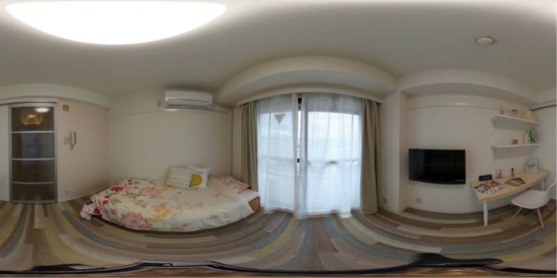 パノラマ画像洋室