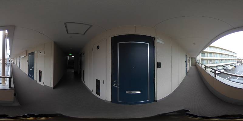 パノラマ画像玄関