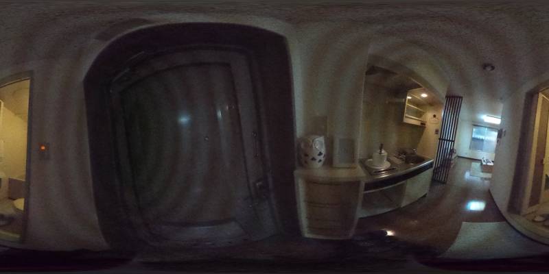 パノラマ画像玄関