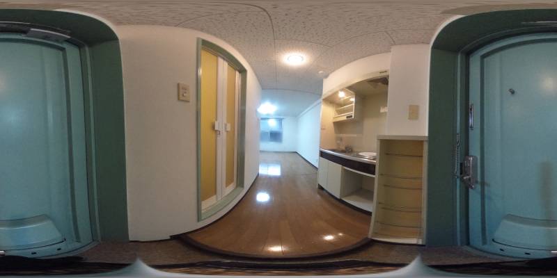 パノラマ画像玄関