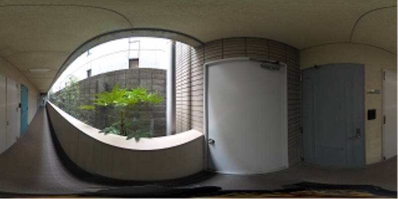 パノラマ画像玄関