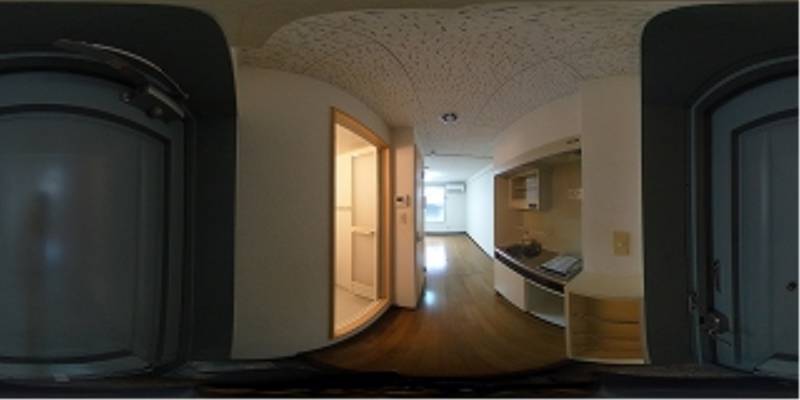 パノラマ画像玄関