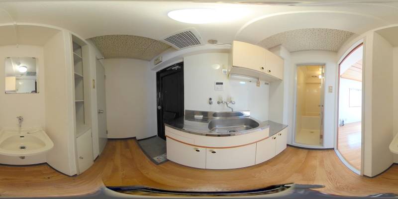 パノラマ画像キッチン