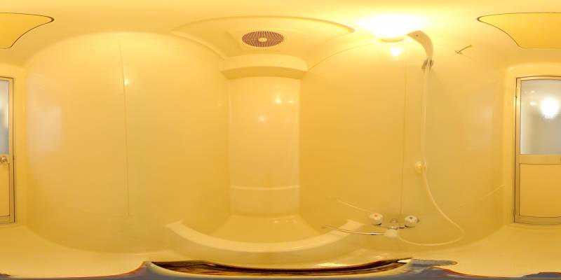 パノラマ画像バスルーム