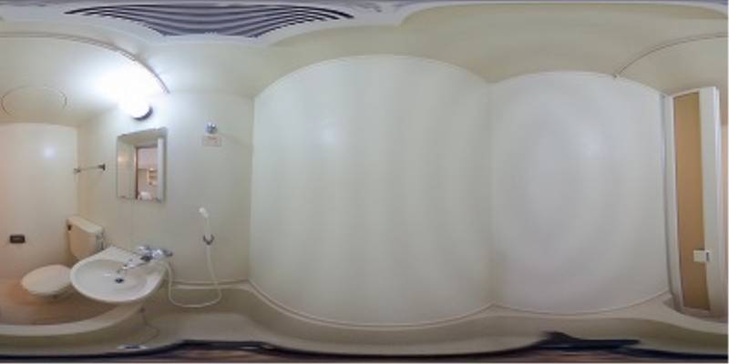 パノラマ画像バスルーム