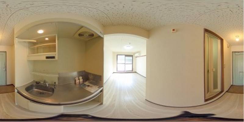 パノラマ画像キッチン