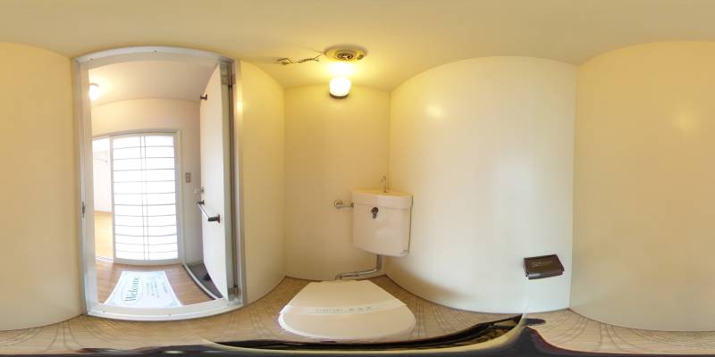 パノラマ画像トイレ