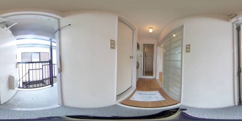 パノラマ画像玄関